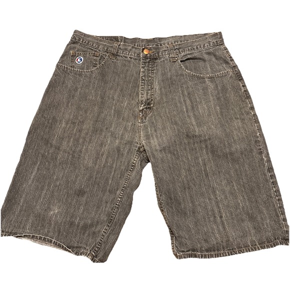 G-Unit Other - G-Unit Men's Jean Shorts Size‎ 40 Gray Baggy Hip Hop Y2K 00s Official Style